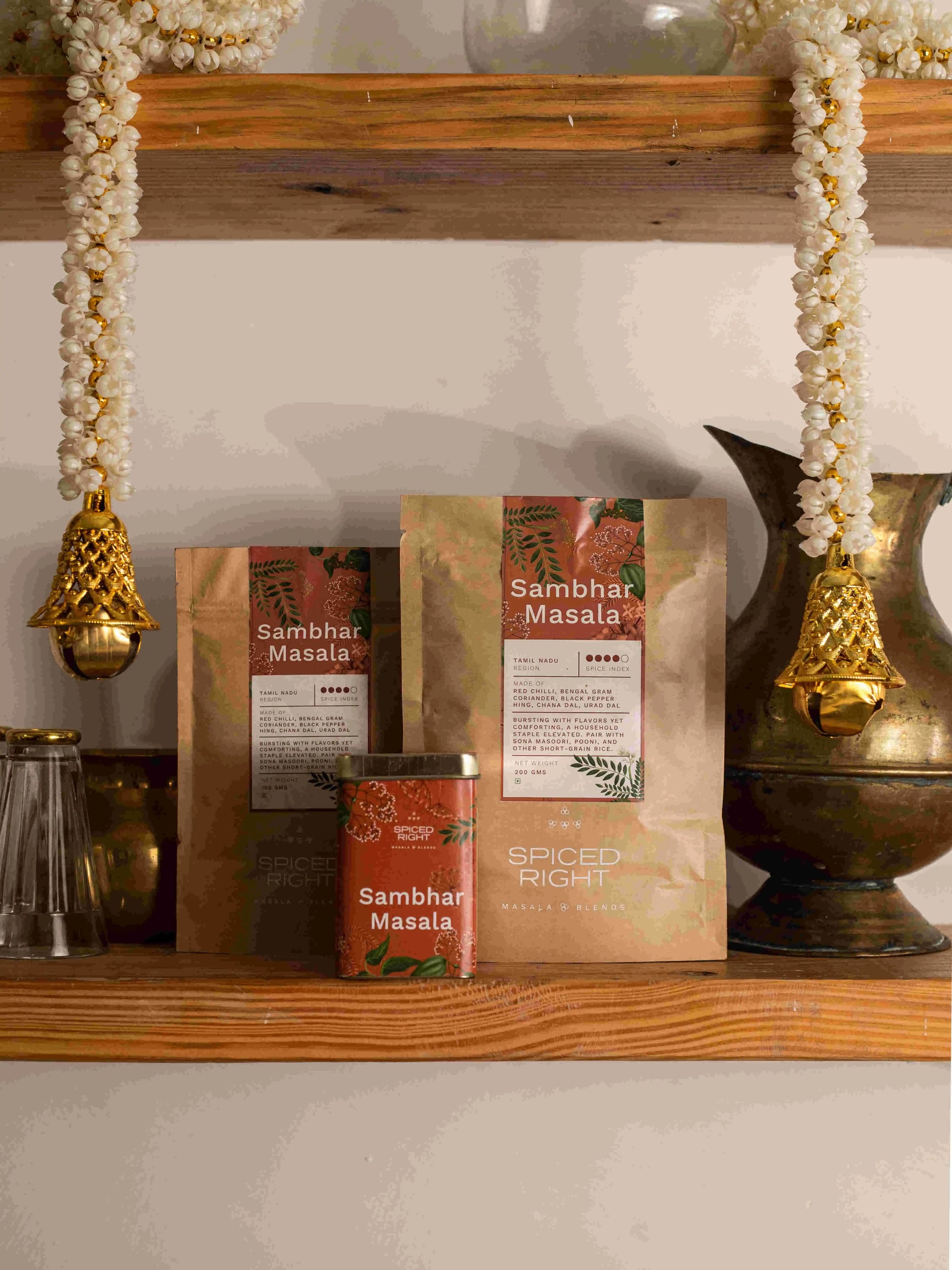 Sambar Masala Spiced Right Dev