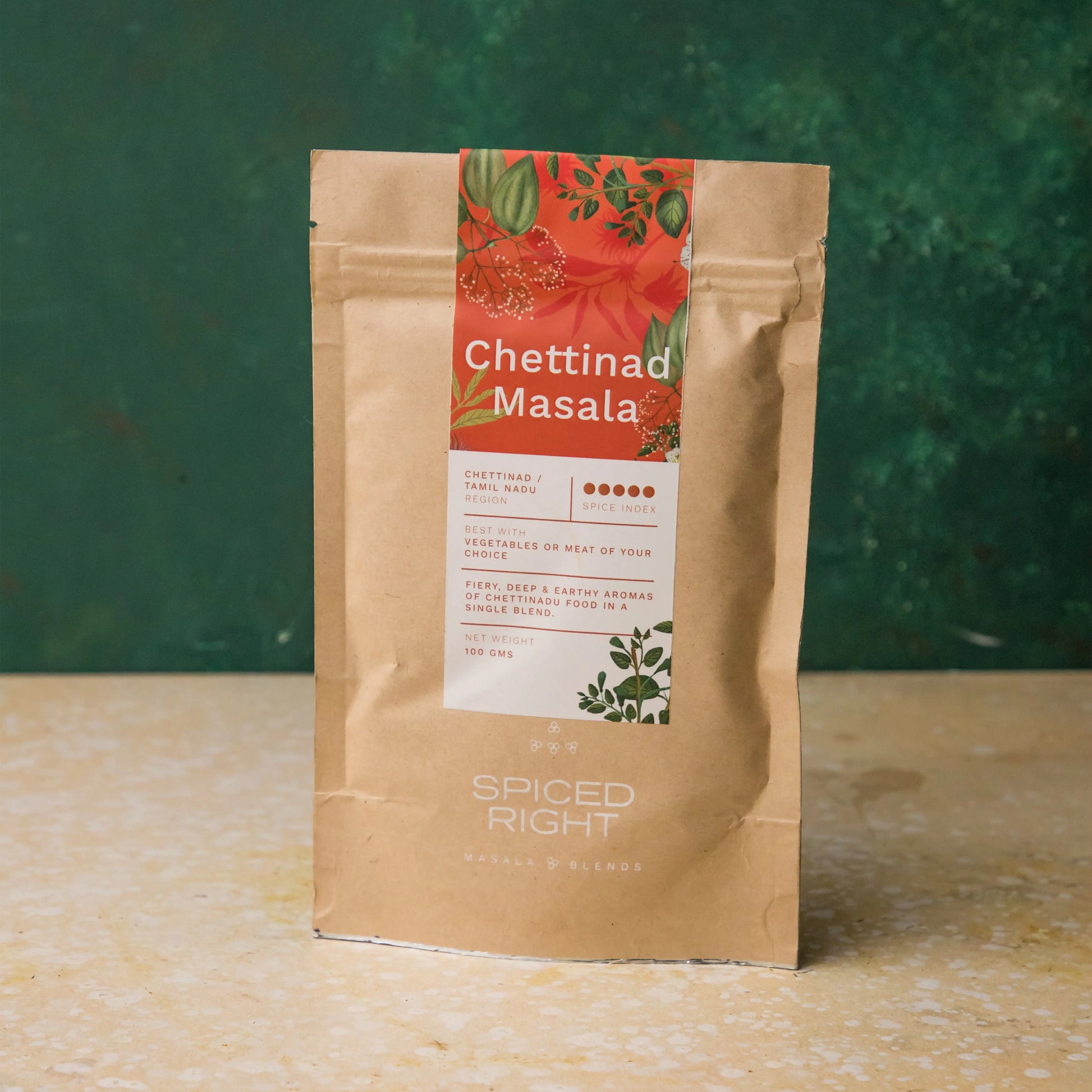 Chettinad Masala Spiced Right Dev