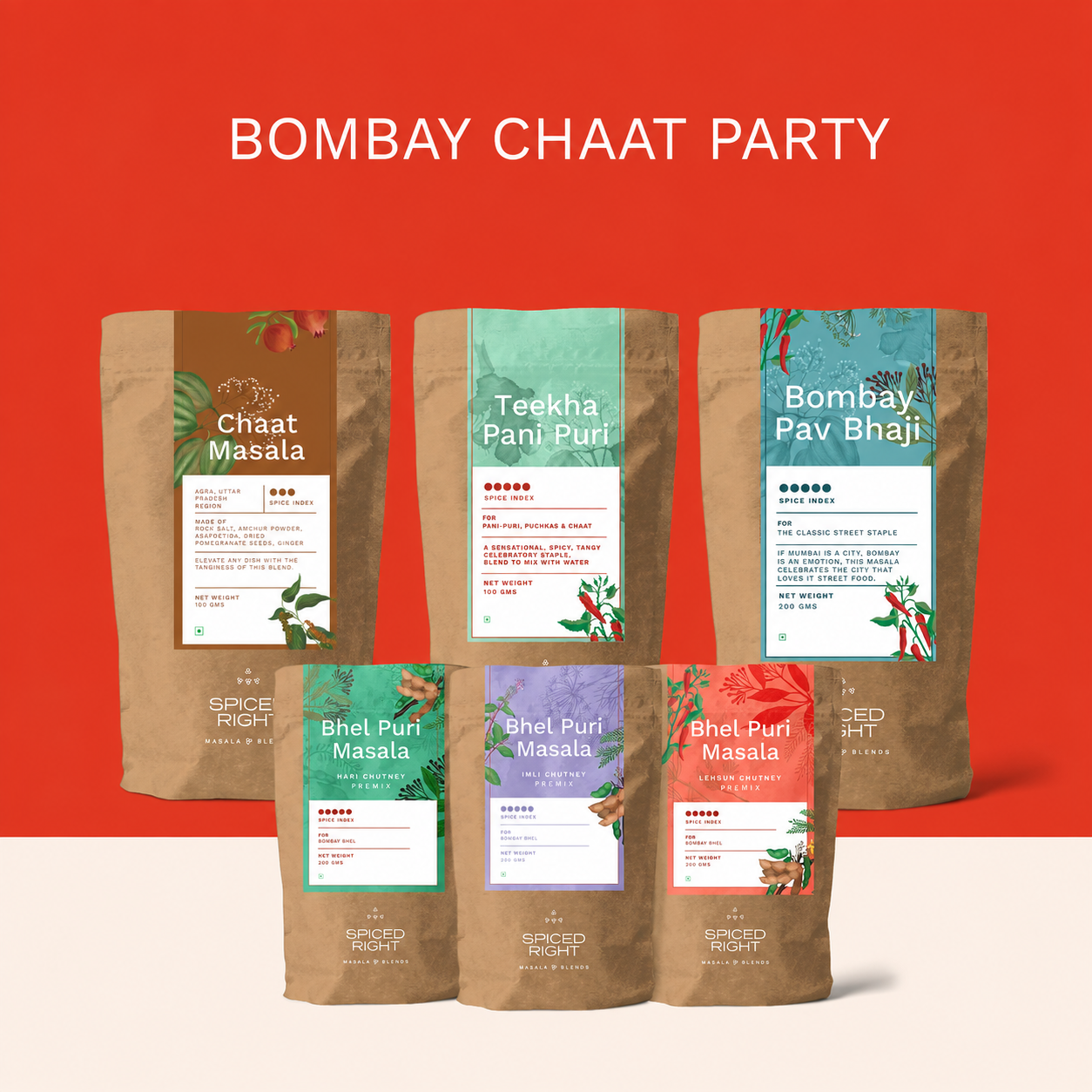 Bombay Chaat Party spice bundle