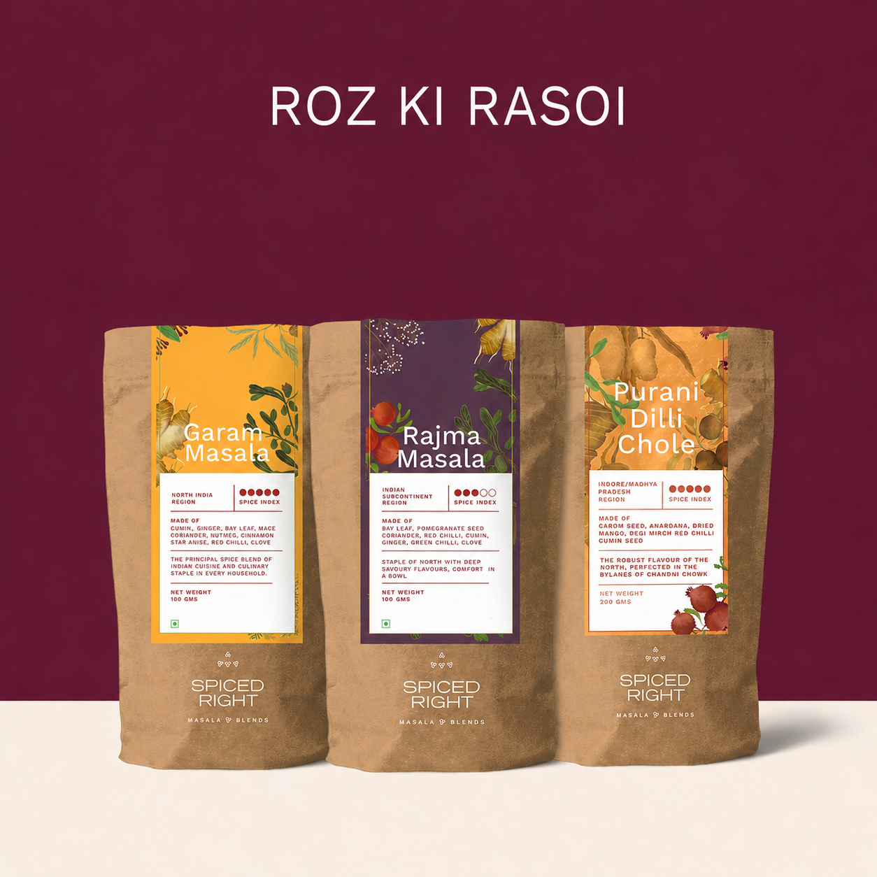 Roz Ki Rasoi spice bundle