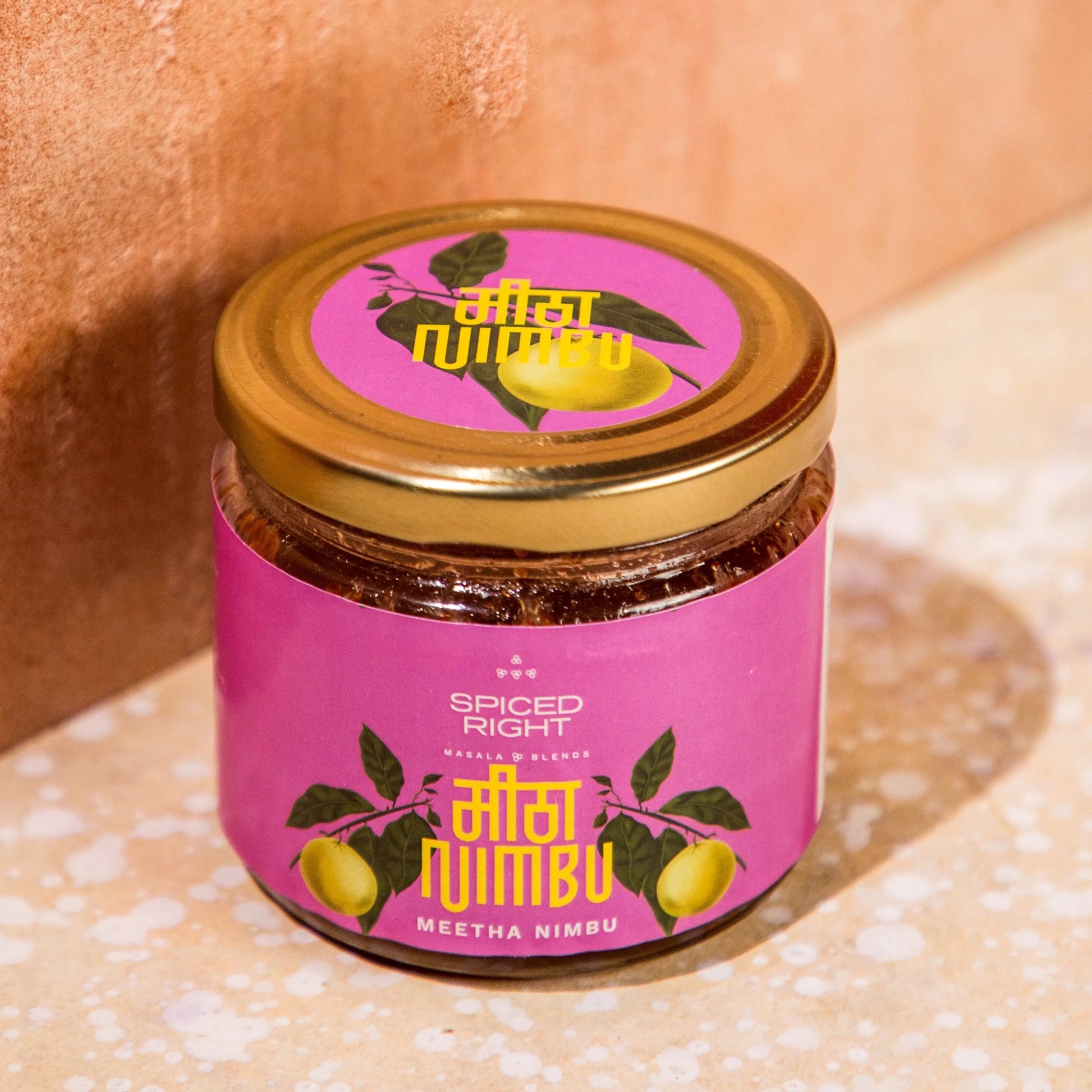 Meetha Nimbu Ka Achar Spiced Right