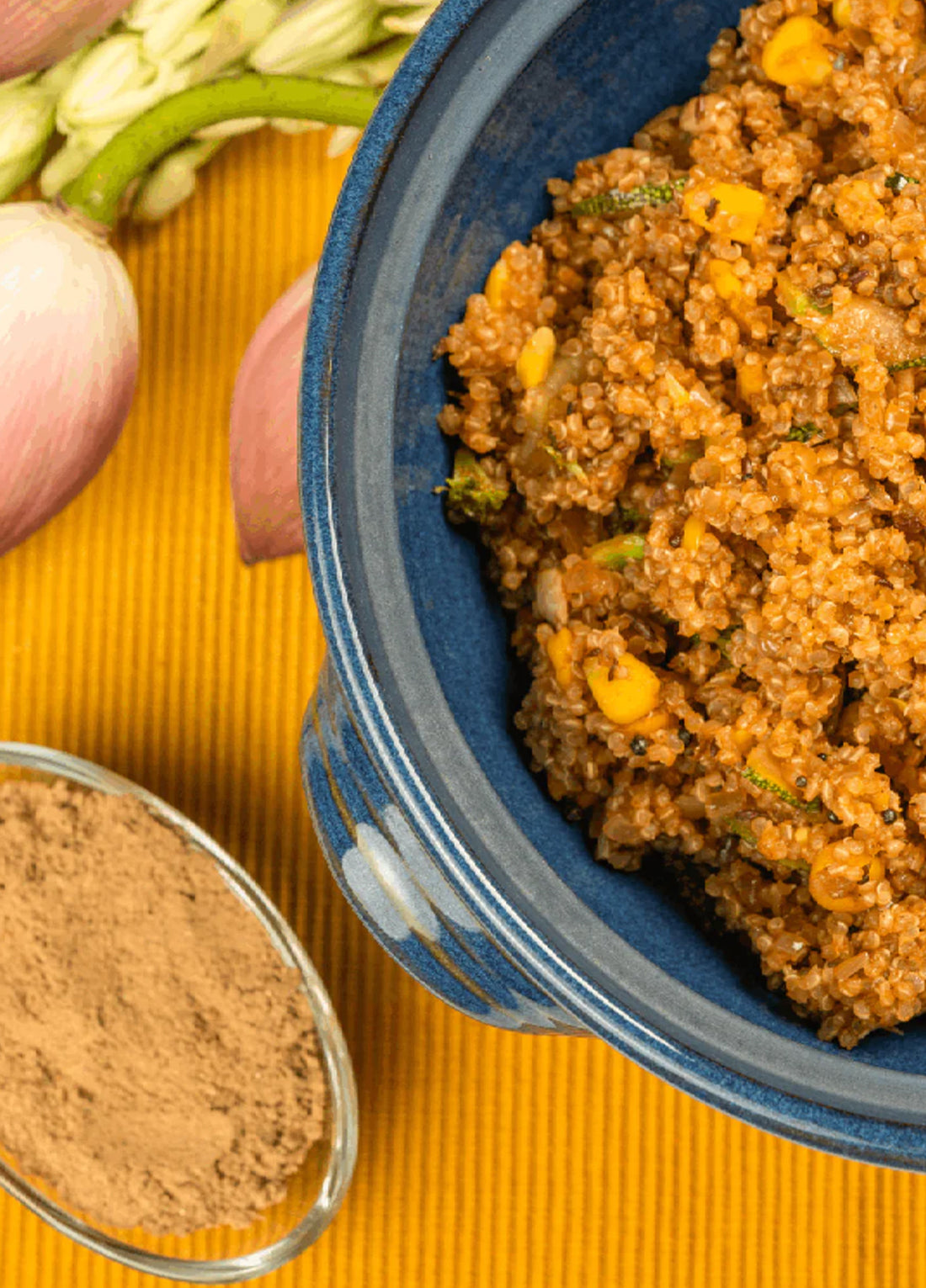 VEGETABLE QUINOA PULAO (WITH JEERAVAN MASALA)