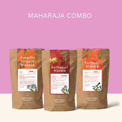 Spiced Right Maharaja Combo product pack