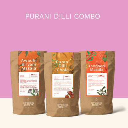 Spiced Right Purani Dilli Combo product pack