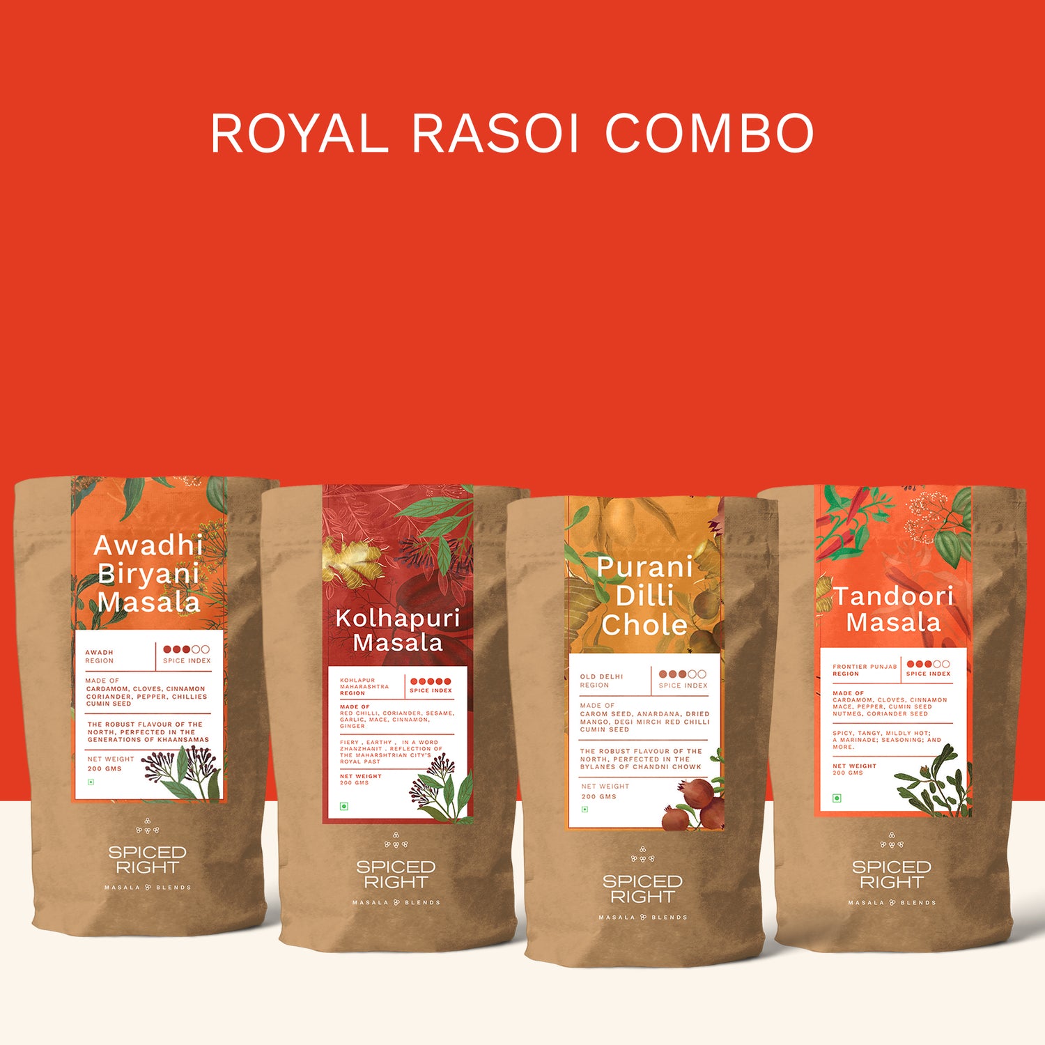 Spiced Right Royal Rasoi Combo product pack