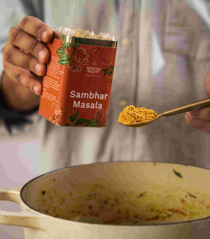 Sambar Masala Spiced Right Dev