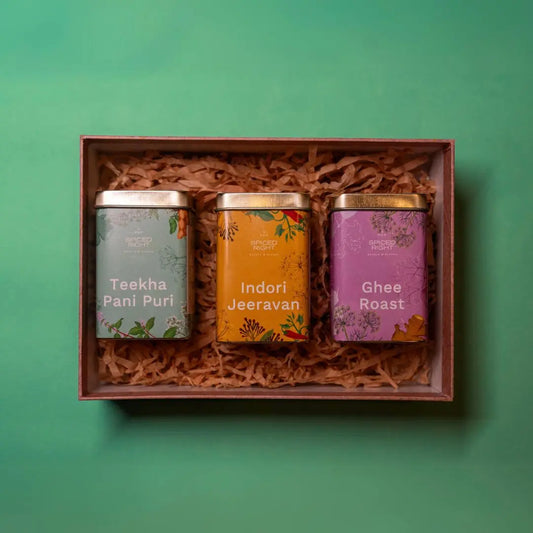 Gift set of three Spiced Right