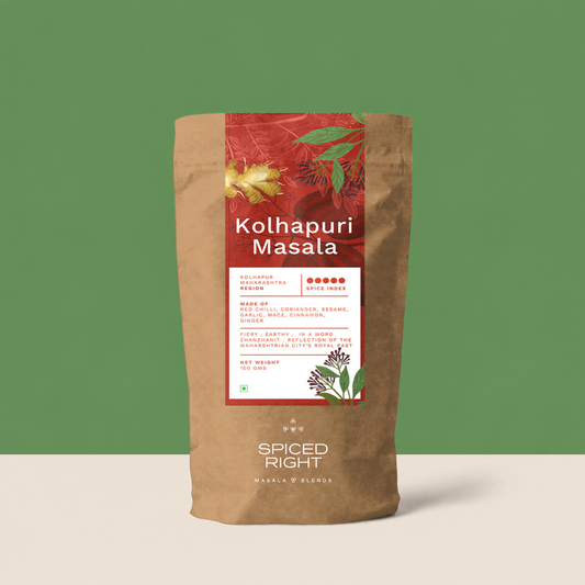 Spiced Right Kolhapuri Masala pouch