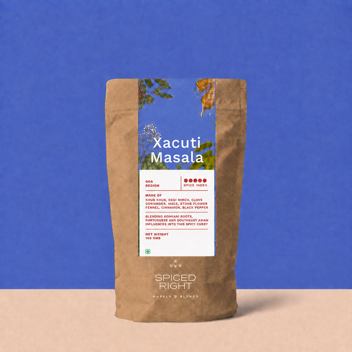 Spiced Right Xacuti Masala pouch